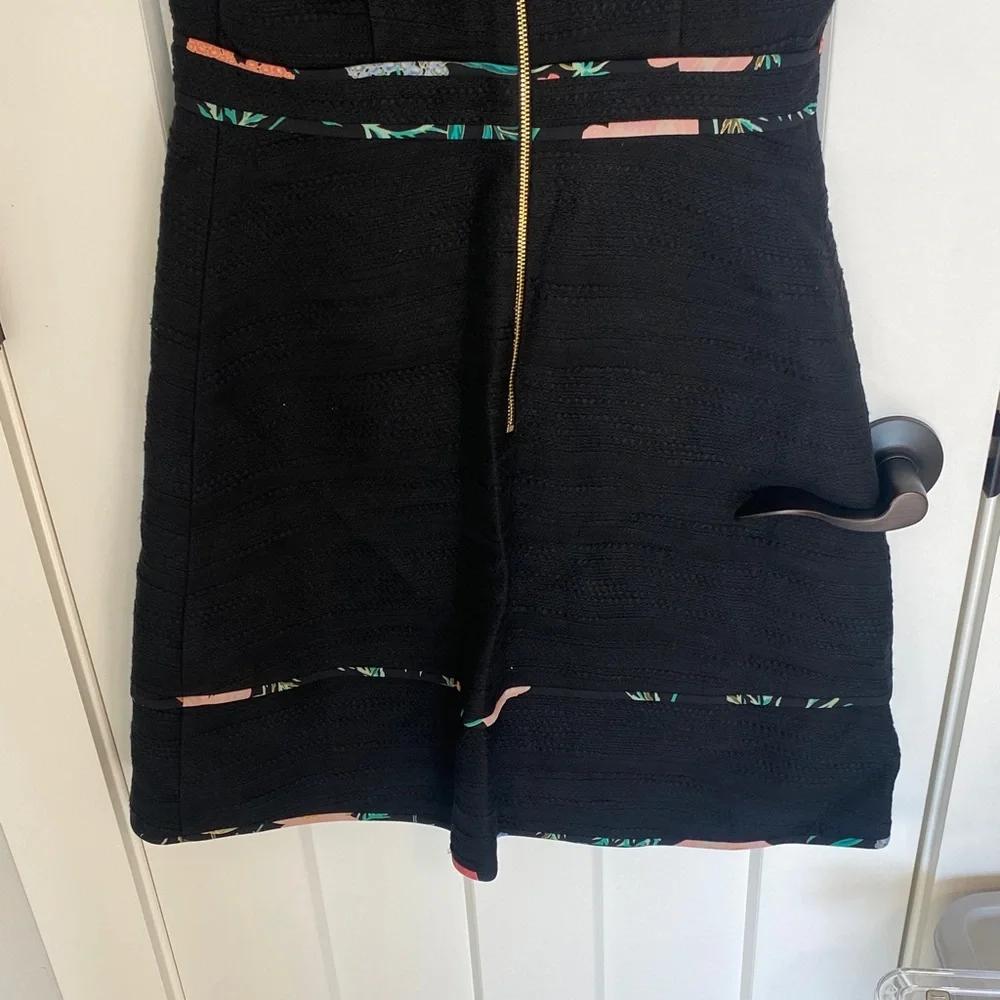 Kate Spade Black Dress with Colorful Accents